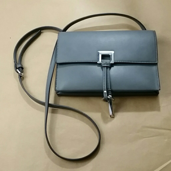Calvin Klein Handbags - Calvin Klein gray crossbody bag